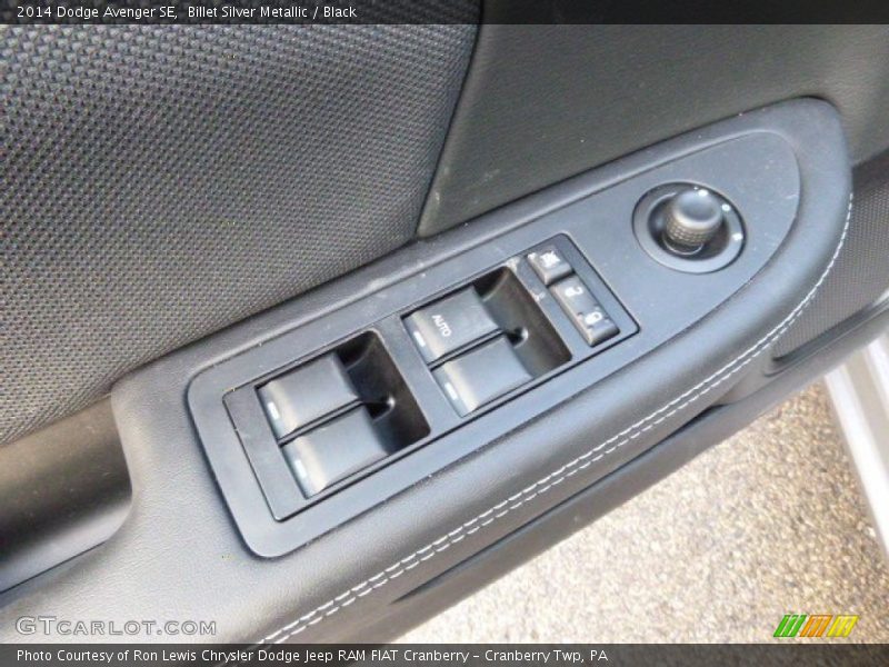 Billet Silver Metallic / Black 2014 Dodge Avenger SE
