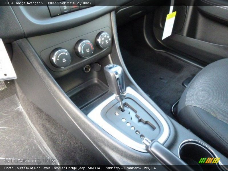 Billet Silver Metallic / Black 2014 Dodge Avenger SE