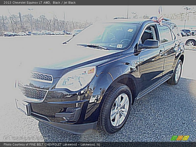 Black / Jet Black 2013 Chevrolet Equinox LT AWD