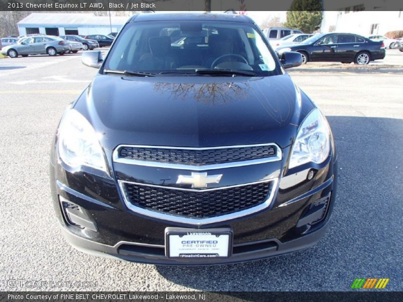 Black / Jet Black 2013 Chevrolet Equinox LT AWD