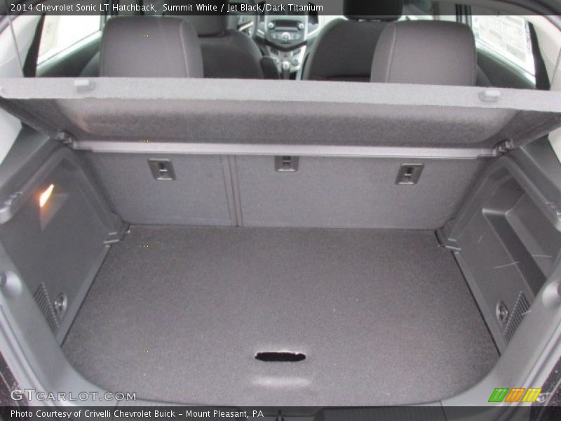 Summit White / Jet Black/Dark Titanium 2014 Chevrolet Sonic LT Hatchback