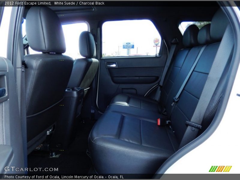 White Suede / Charcoal Black 2012 Ford Escape Limited