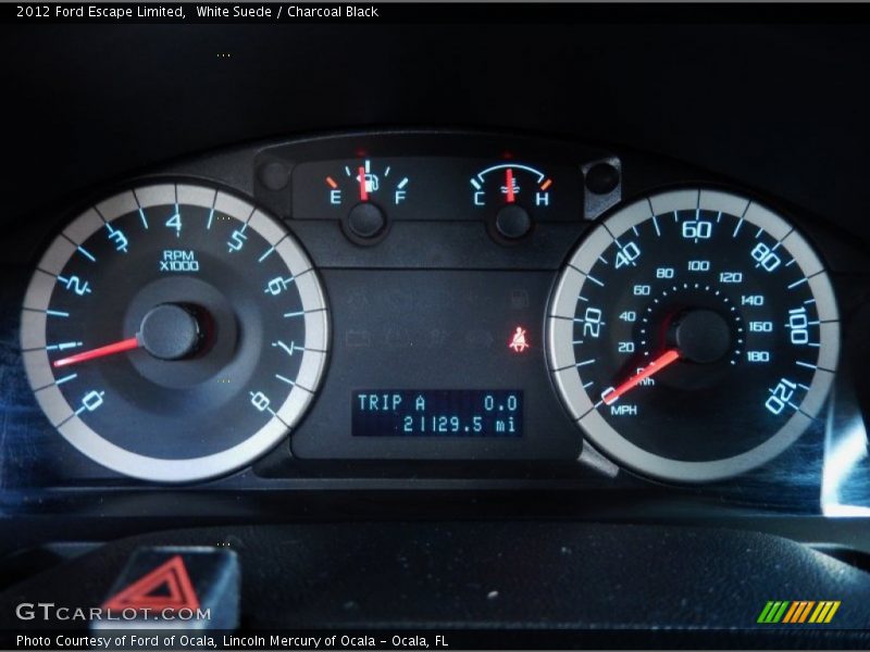  2012 Escape Limited Limited Gauges