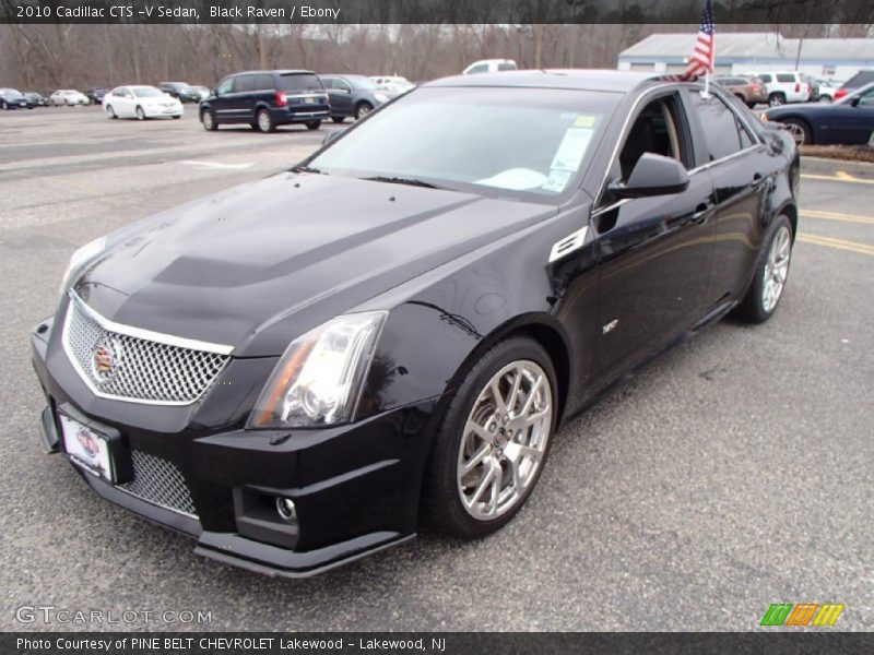 Black Raven / Ebony 2010 Cadillac CTS -V Sedan