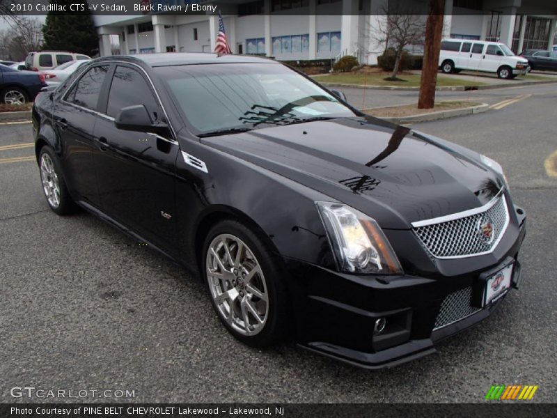 Black Raven / Ebony 2010 Cadillac CTS -V Sedan