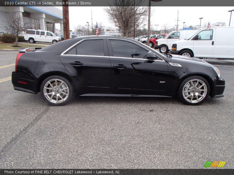 Black Raven / Ebony 2010 Cadillac CTS -V Sedan