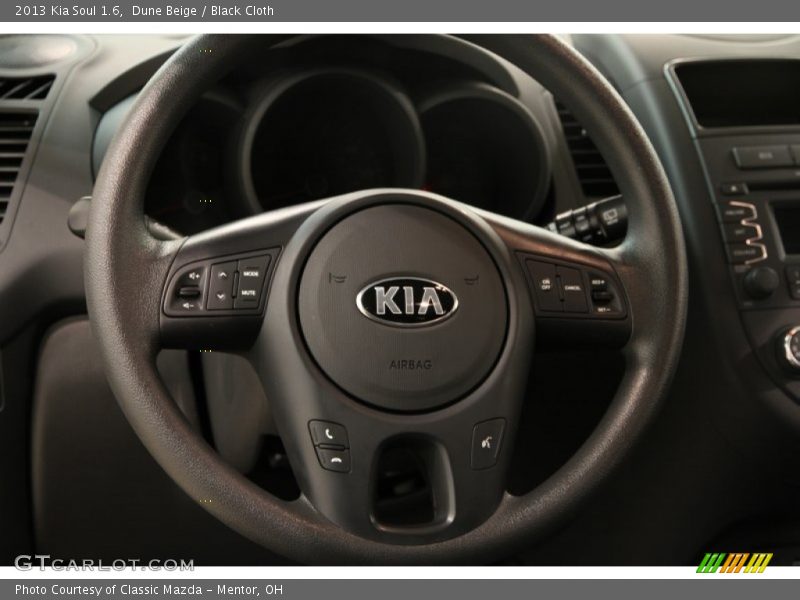 Dune Beige / Black Cloth 2013 Kia Soul 1.6