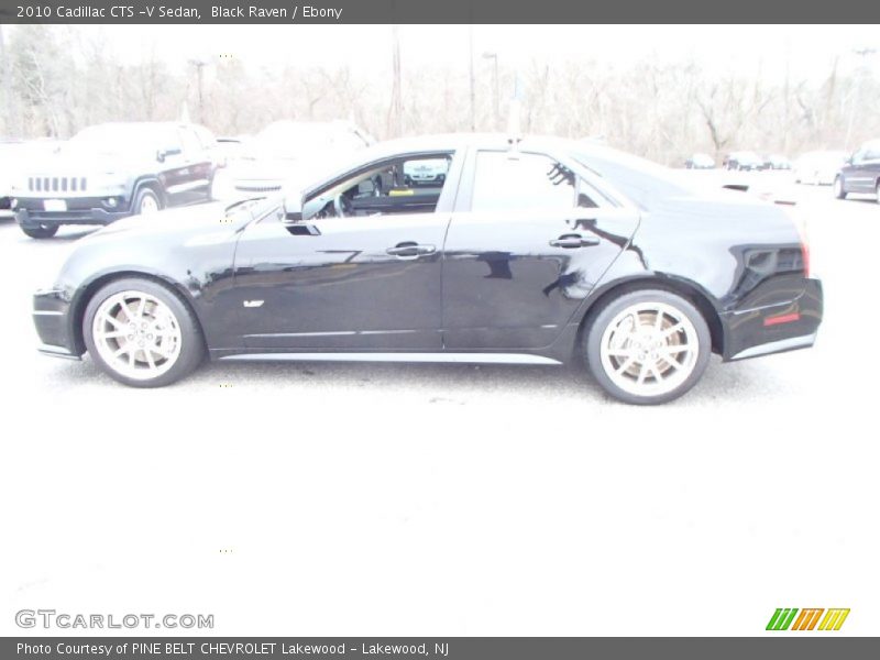 Black Raven / Ebony 2010 Cadillac CTS -V Sedan