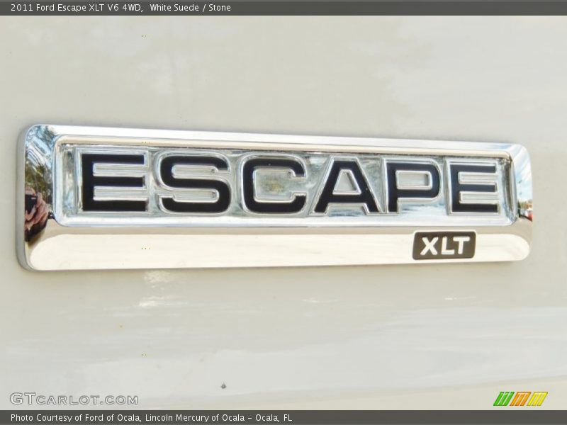 White Suede / Stone 2011 Ford Escape XLT V6 4WD