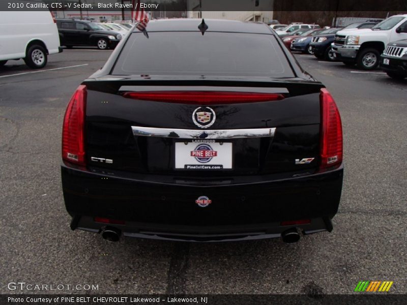 Black Raven / Ebony 2010 Cadillac CTS -V Sedan