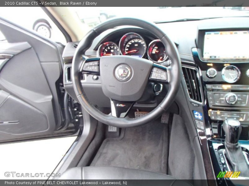 Black Raven / Ebony 2010 Cadillac CTS -V Sedan