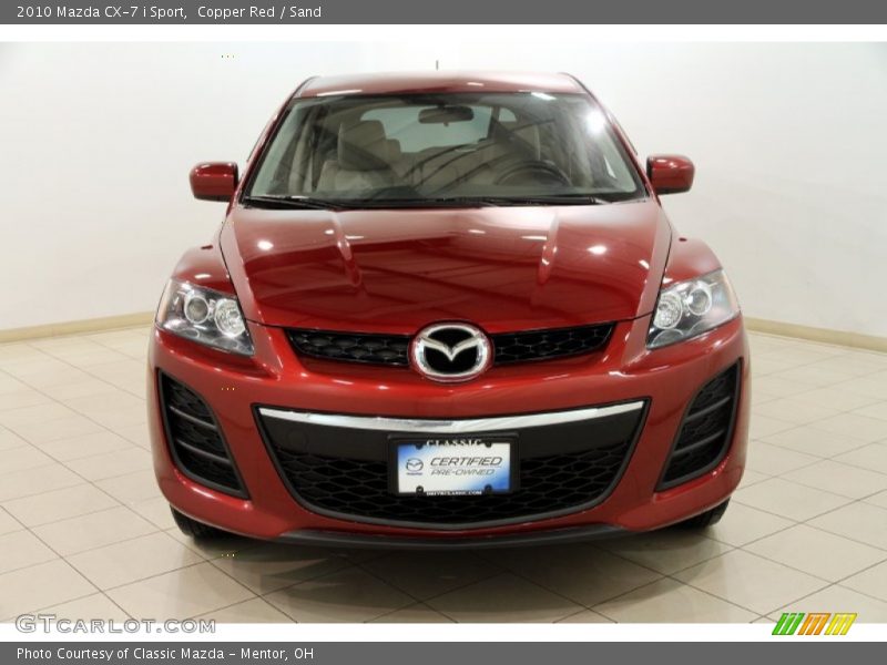 Copper Red / Sand 2010 Mazda CX-7 i Sport