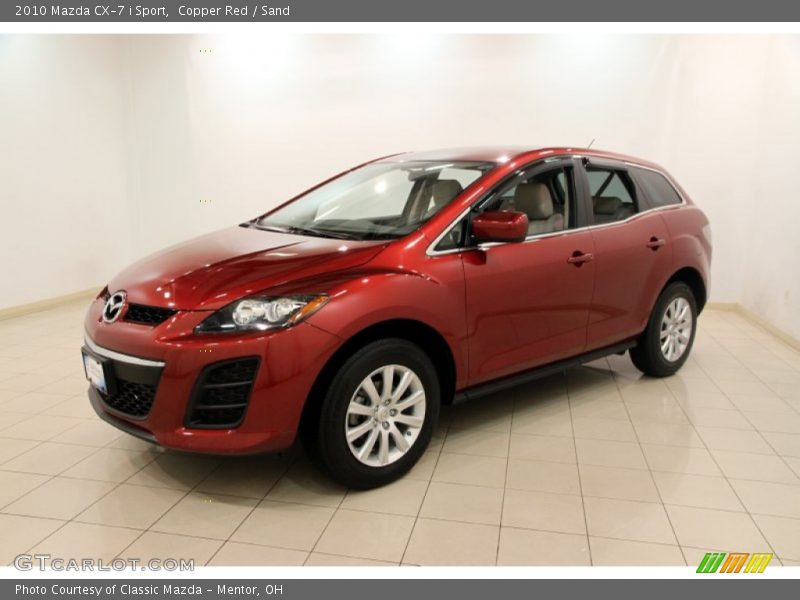Copper Red / Sand 2010 Mazda CX-7 i Sport