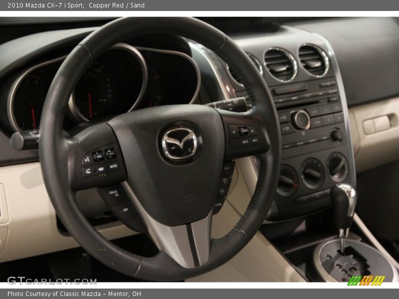 Copper Red / Sand 2010 Mazda CX-7 i Sport