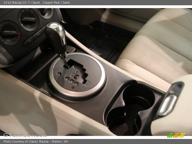 Copper Red / Sand 2010 Mazda CX-7 i Sport