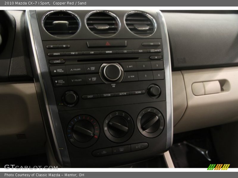 Copper Red / Sand 2010 Mazda CX-7 i Sport