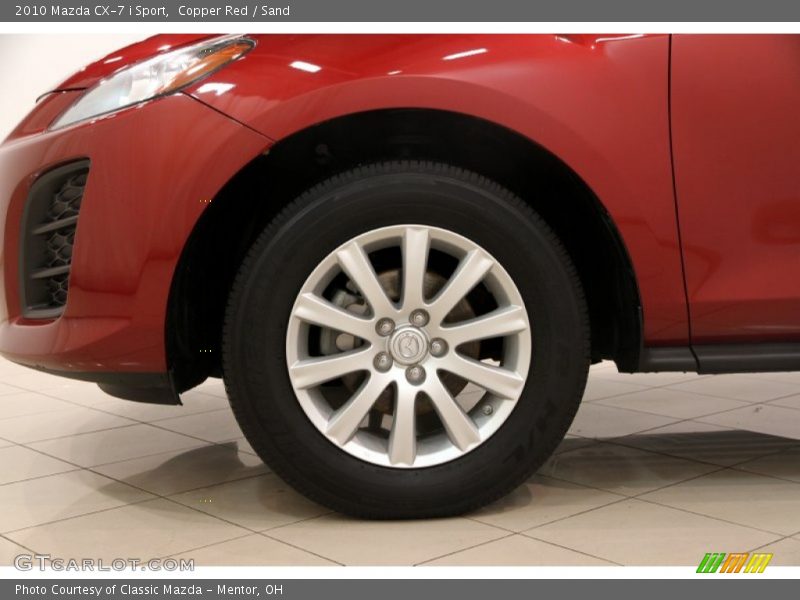 Copper Red / Sand 2010 Mazda CX-7 i Sport