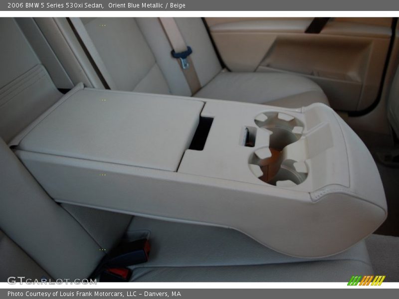Orient Blue Metallic / Beige 2006 BMW 5 Series 530xi Sedan