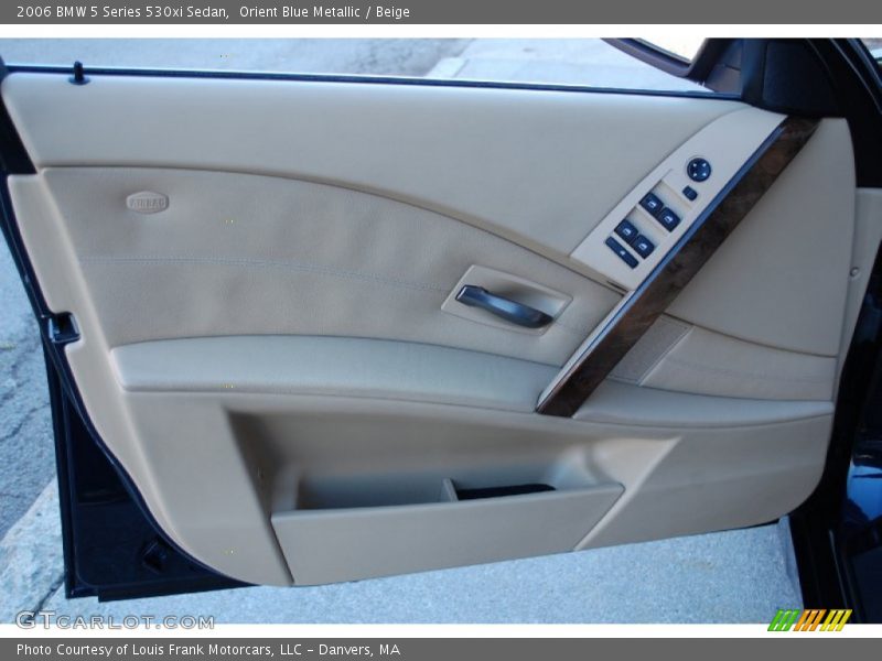 Door Panel of 2006 5 Series 530xi Sedan