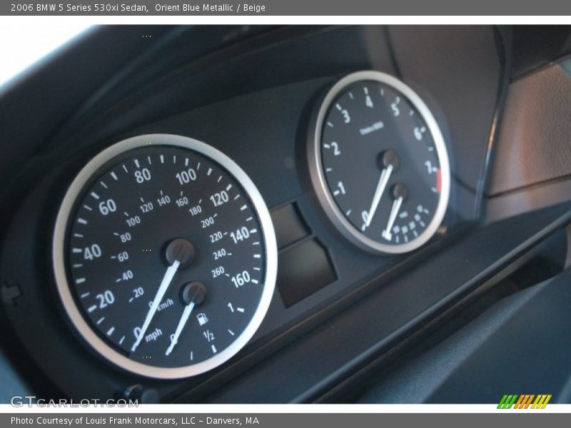 2006 5 Series 530xi Sedan 530xi Sedan Gauges