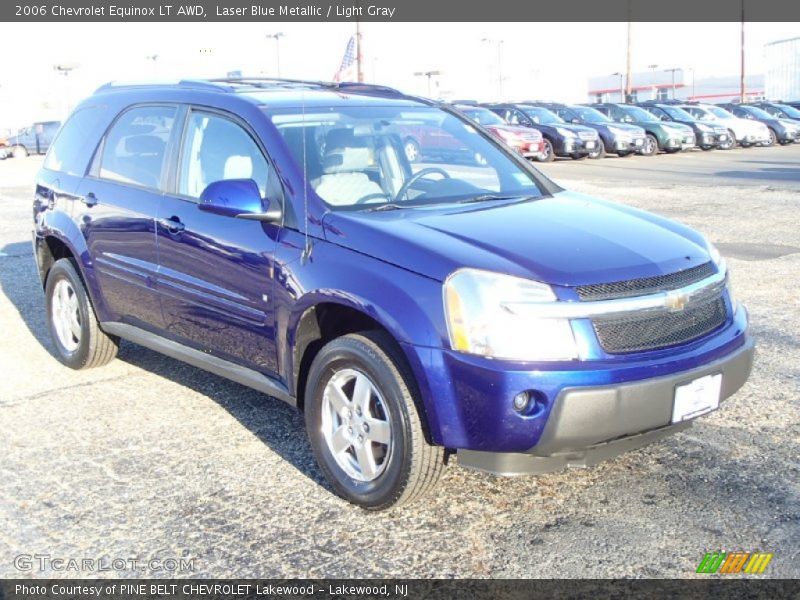 Laser Blue Metallic / Light Gray 2006 Chevrolet Equinox LT AWD