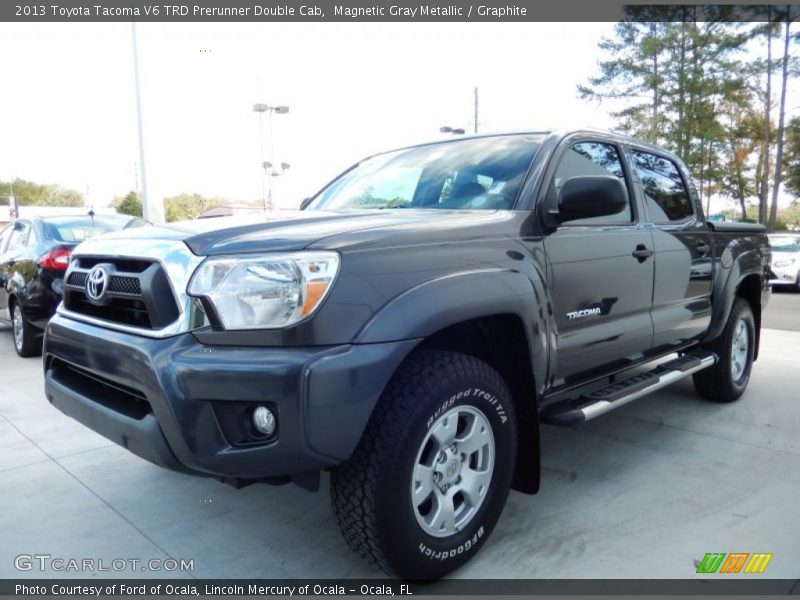 Magnetic Gray Metallic / Graphite 2013 Toyota Tacoma V6 TRD Prerunner Double Cab