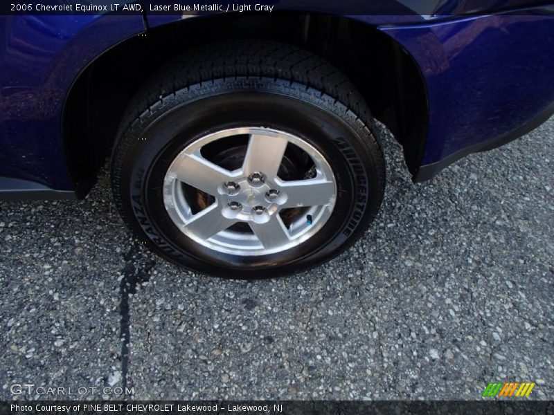 Laser Blue Metallic / Light Gray 2006 Chevrolet Equinox LT AWD