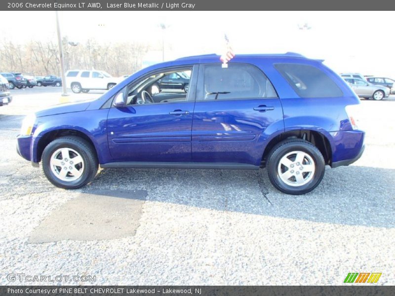 Laser Blue Metallic / Light Gray 2006 Chevrolet Equinox LT AWD