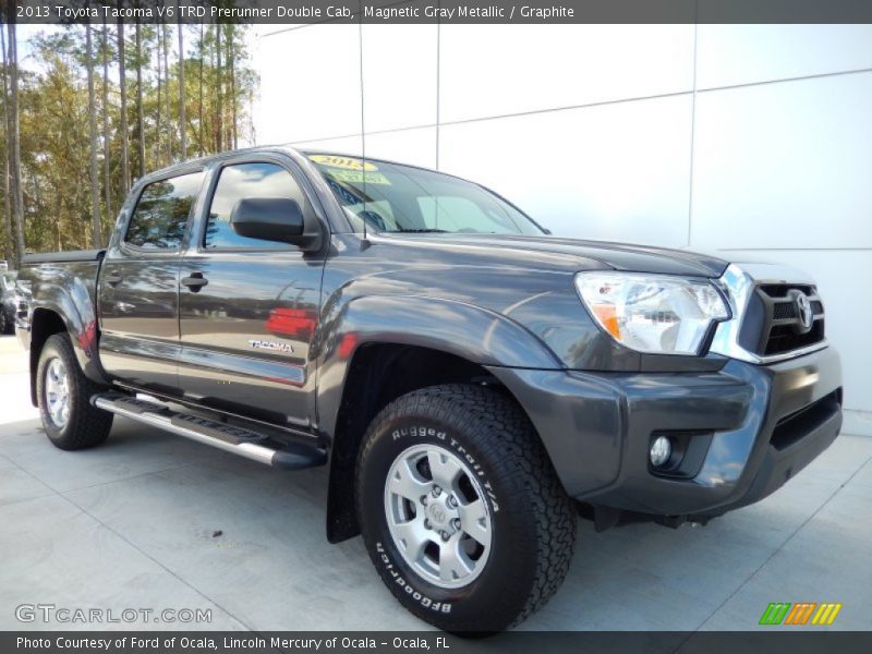 Magnetic Gray Metallic / Graphite 2013 Toyota Tacoma V6 TRD Prerunner Double Cab