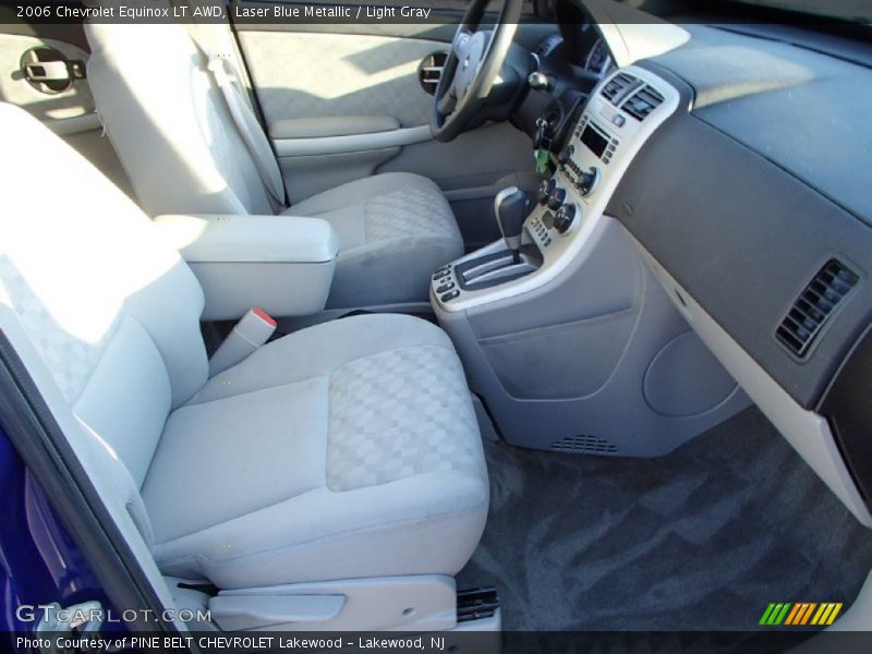 Laser Blue Metallic / Light Gray 2006 Chevrolet Equinox LT AWD