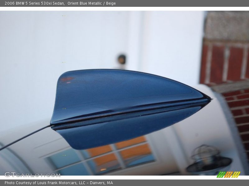 Orient Blue Metallic / Beige 2006 BMW 5 Series 530xi Sedan