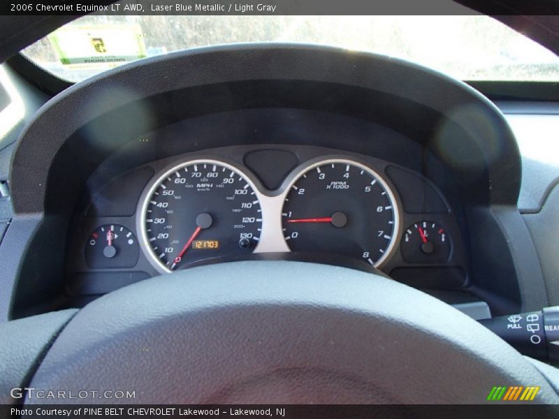 Laser Blue Metallic / Light Gray 2006 Chevrolet Equinox LT AWD
