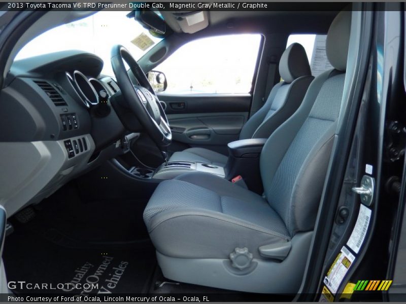 Magnetic Gray Metallic / Graphite 2013 Toyota Tacoma V6 TRD Prerunner Double Cab
