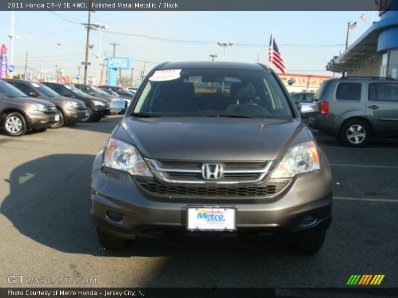 Polished Metal Metallic / Black 2011 Honda CR-V SE 4WD