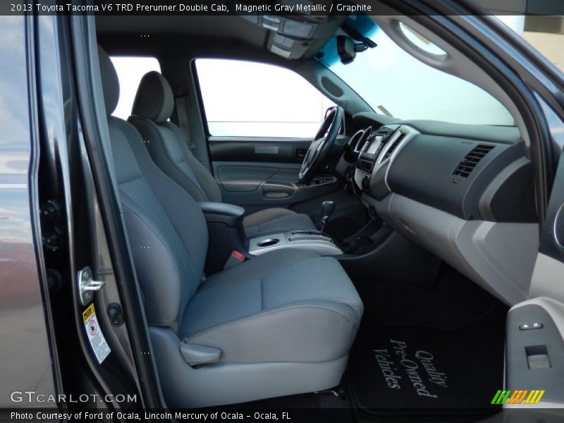Magnetic Gray Metallic / Graphite 2013 Toyota Tacoma V6 TRD Prerunner Double Cab