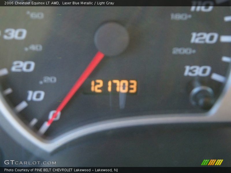 Laser Blue Metallic / Light Gray 2006 Chevrolet Equinox LT AWD