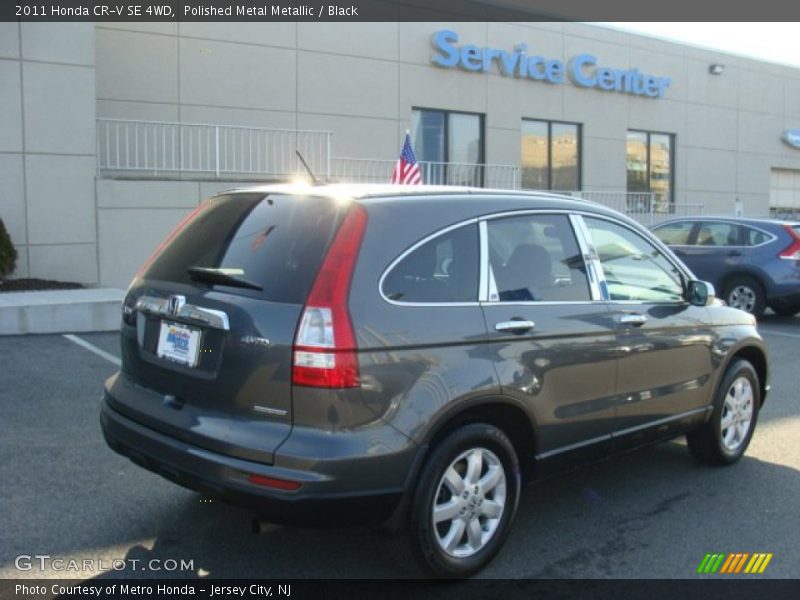 Polished Metal Metallic / Black 2011 Honda CR-V SE 4WD