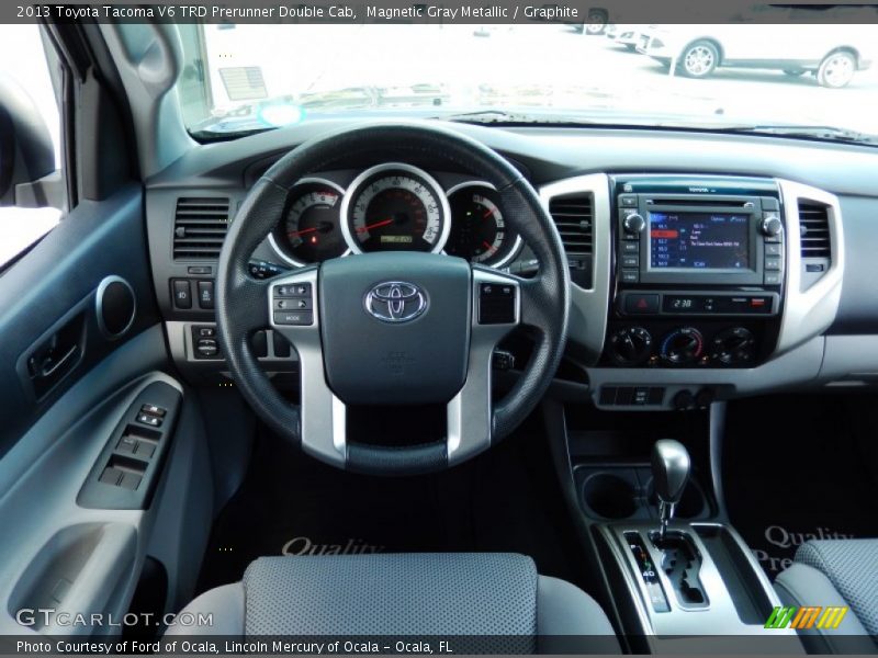 Magnetic Gray Metallic / Graphite 2013 Toyota Tacoma V6 TRD Prerunner Double Cab