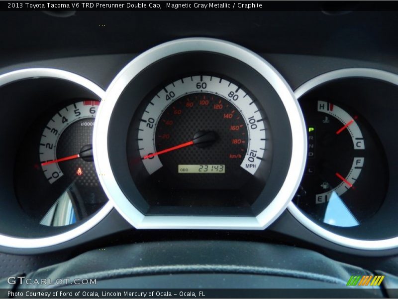 Magnetic Gray Metallic / Graphite 2013 Toyota Tacoma V6 TRD Prerunner Double Cab