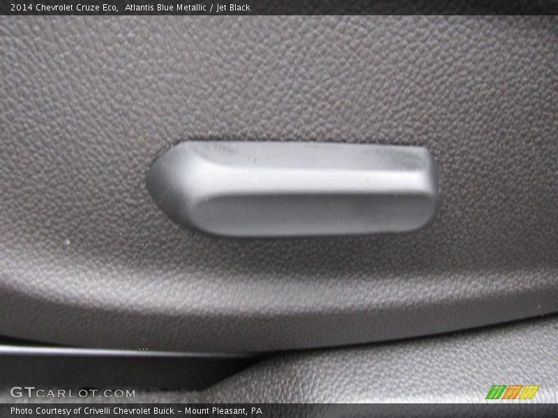 Atlantis Blue Metallic / Jet Black 2014 Chevrolet Cruze Eco