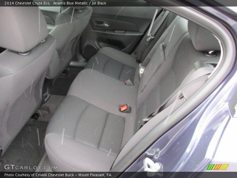 Atlantis Blue Metallic / Jet Black 2014 Chevrolet Cruze Eco