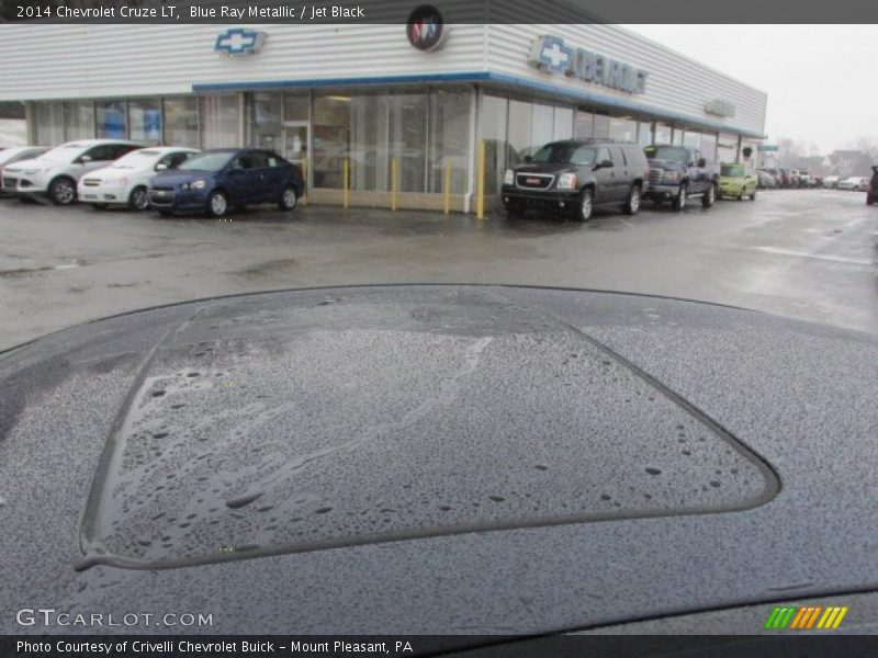 Blue Ray Metallic / Jet Black 2014 Chevrolet Cruze LT