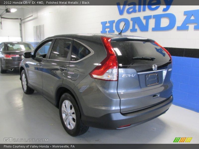 Polished Metal Metallic / Black 2012 Honda CR-V EX 4WD