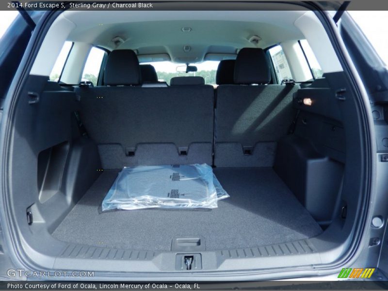 Sterling Gray / Charcoal Black 2014 Ford Escape S
