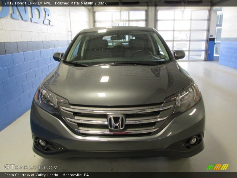 Polished Metal Metallic / Black 2012 Honda CR-V EX 4WD