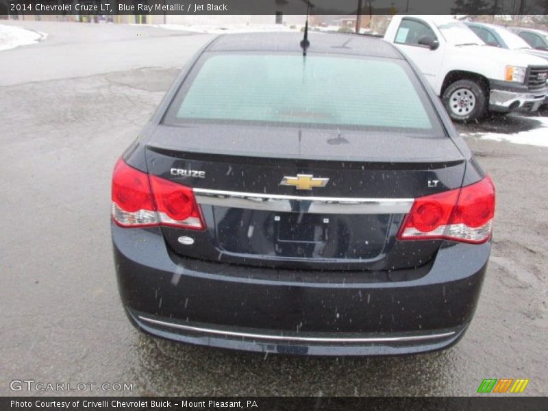 Blue Ray Metallic / Jet Black 2014 Chevrolet Cruze LT