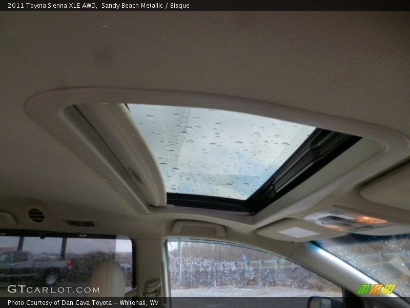Sandy Beach Metallic / Bisque 2011 Toyota Sienna XLE AWD