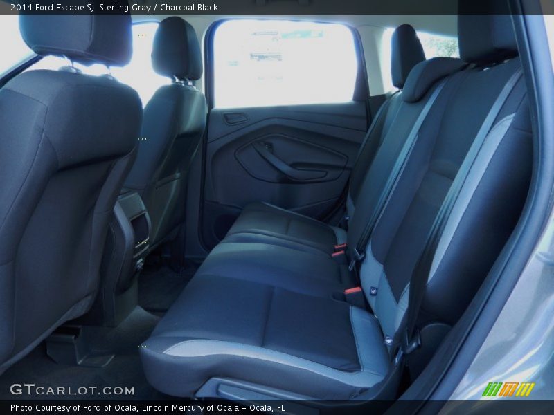 Sterling Gray / Charcoal Black 2014 Ford Escape S
