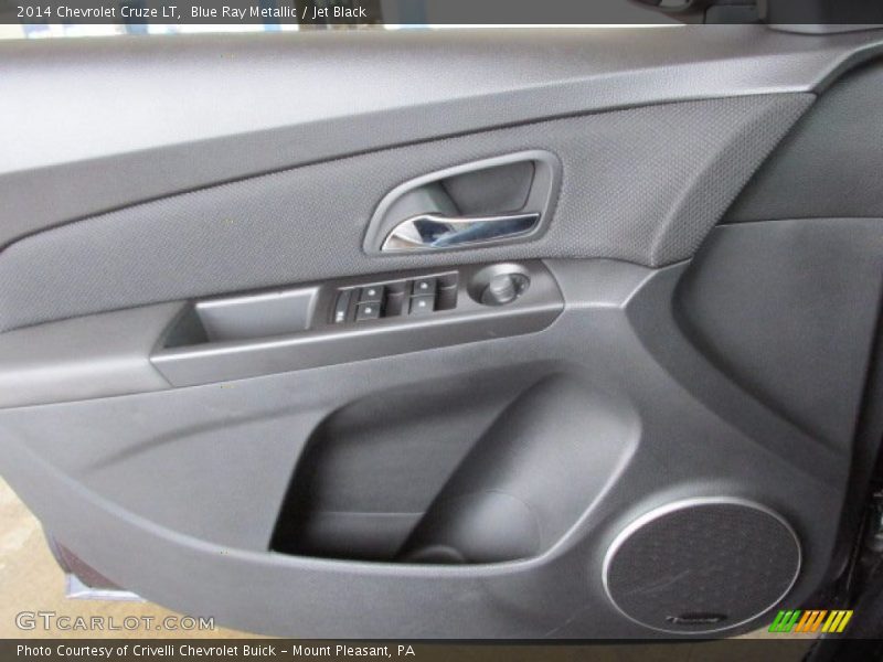 Blue Ray Metallic / Jet Black 2014 Chevrolet Cruze LT