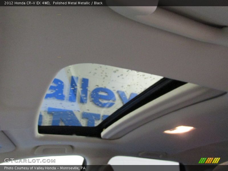 Polished Metal Metallic / Black 2012 Honda CR-V EX 4WD